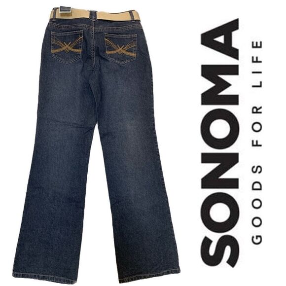 NEW Sonoma size 6 jeans with belt - Picture 3 of 12